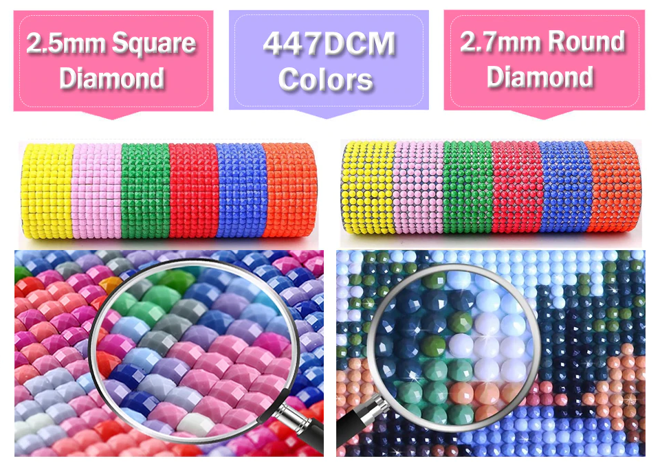 Goblen cu diamante 5D Copaci Colorați™